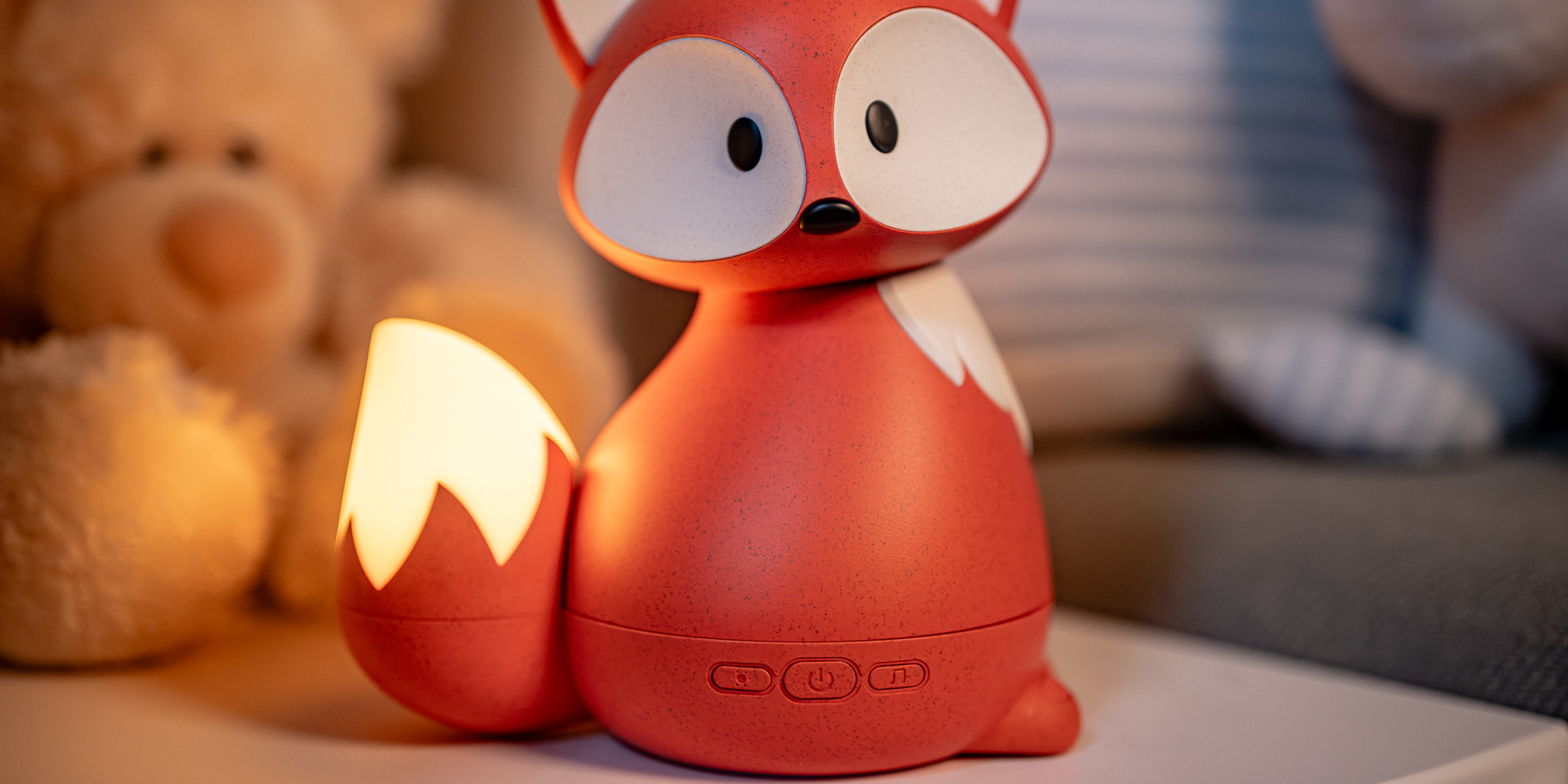 width=100% Dyfuzor zapachowy dla dzieci Humanas Dream Fox - rudy